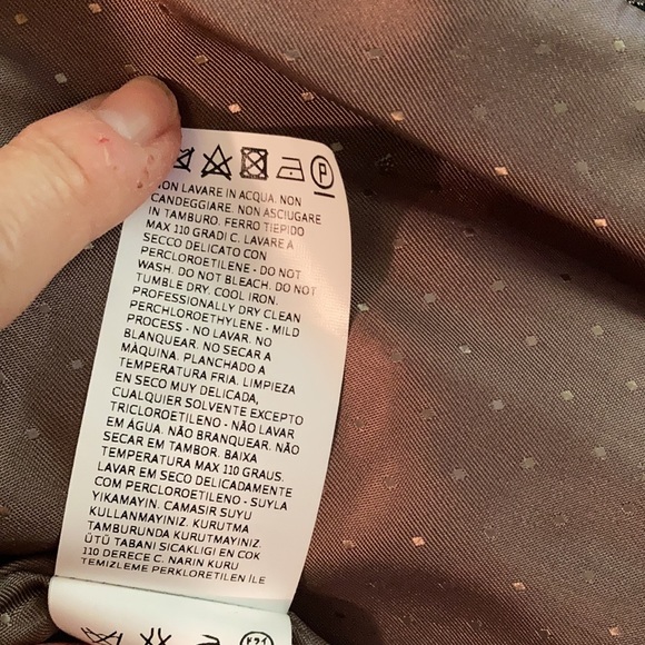 Weekend Max Mara 2  button (side to side)front tie belt/ coat color cocoa - Picture 9 of 16